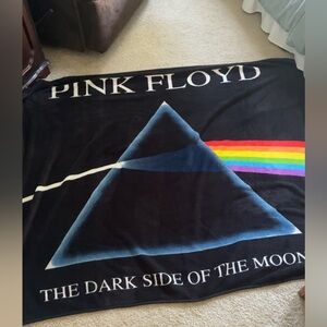 Pink Floyd plush blanket